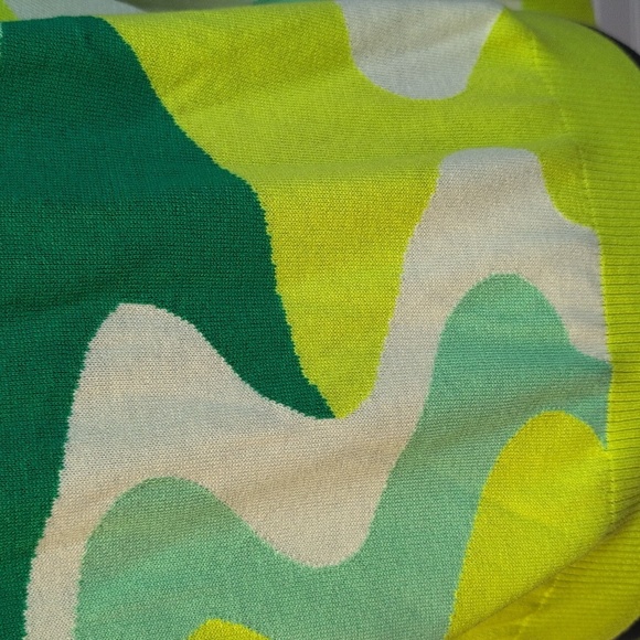 Future Collective x Alani Noelle abstract crew neck sweater green size Medium - Picture 5 of 7